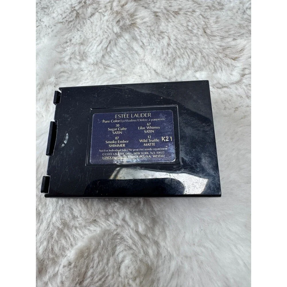 Estee Lauder Pure Color Eyeshadow Travel Size 4 Colors 30, 67, 07, 12 Palette